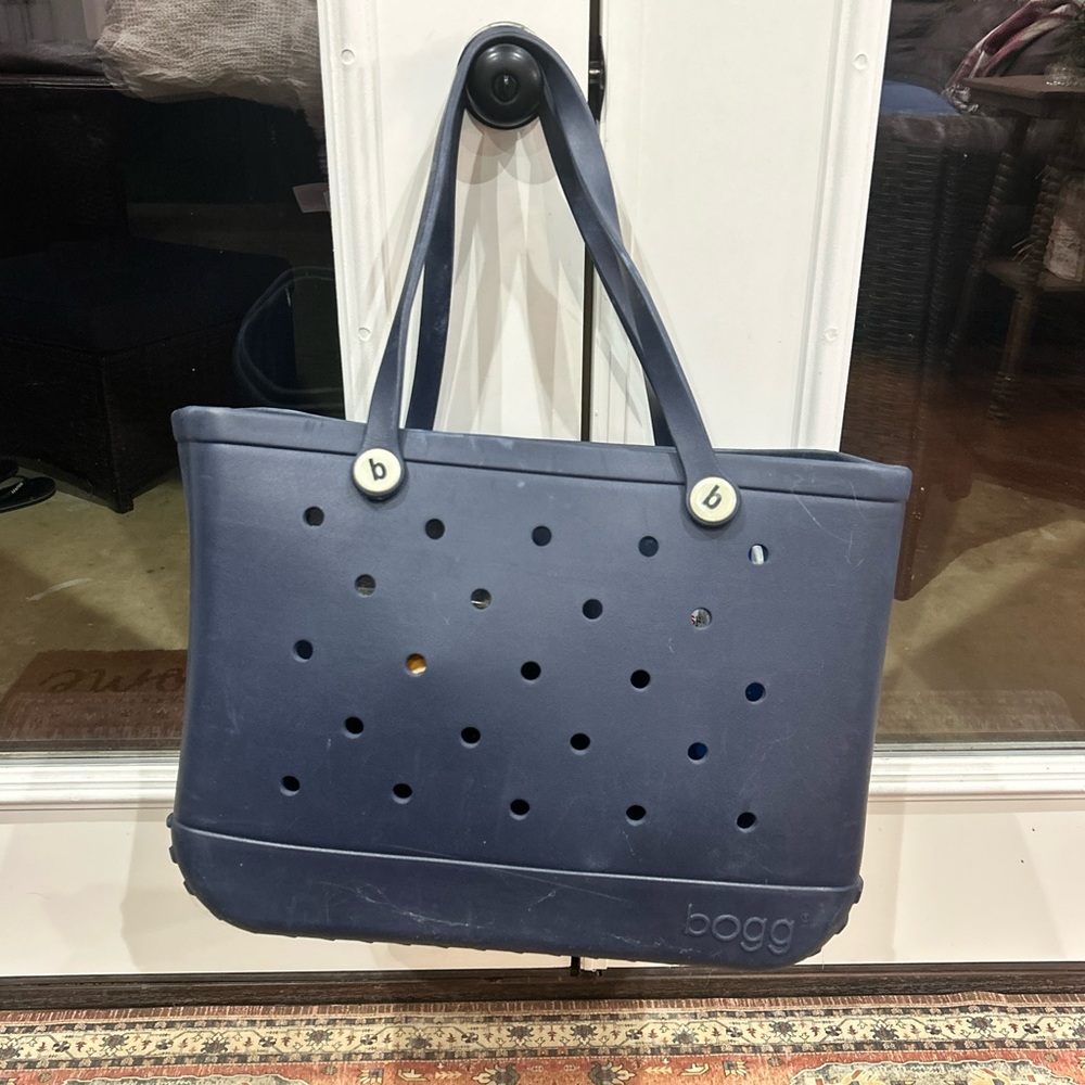 XL Bogg Navy Blue Tote Bag